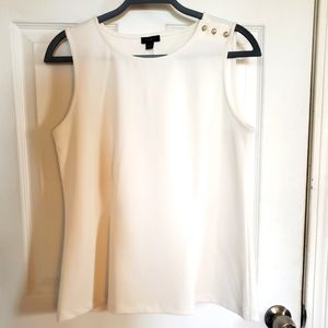 Off white professional top